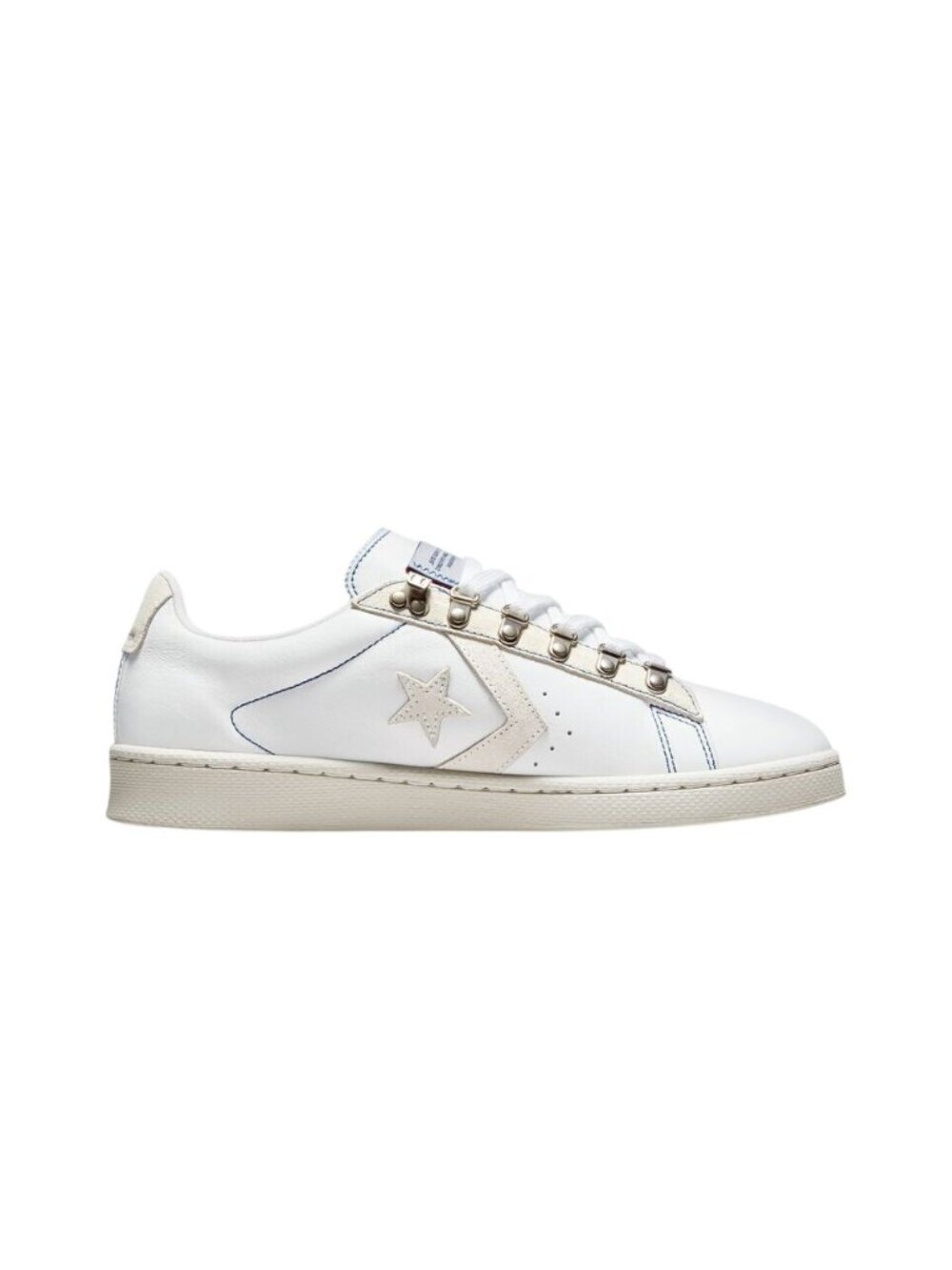 Converse pgLang Pro Leather Shoe Style A00692C in White Vaporous